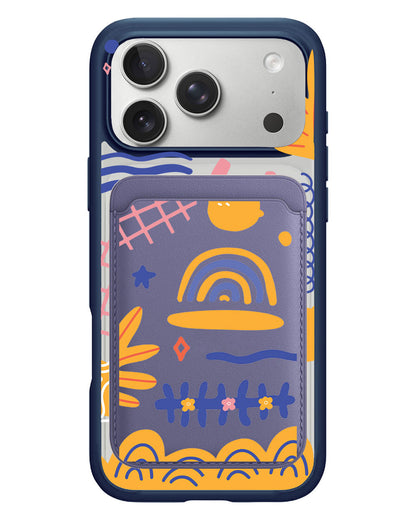 iPhone Magnetic Wallet Case - Spring Has Come