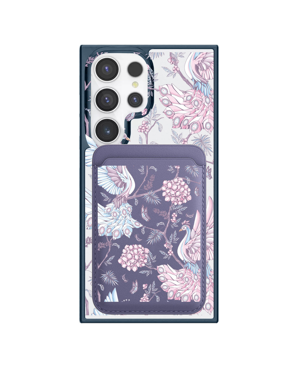 Android Magnetic Wallet Case - Peacock 2.0