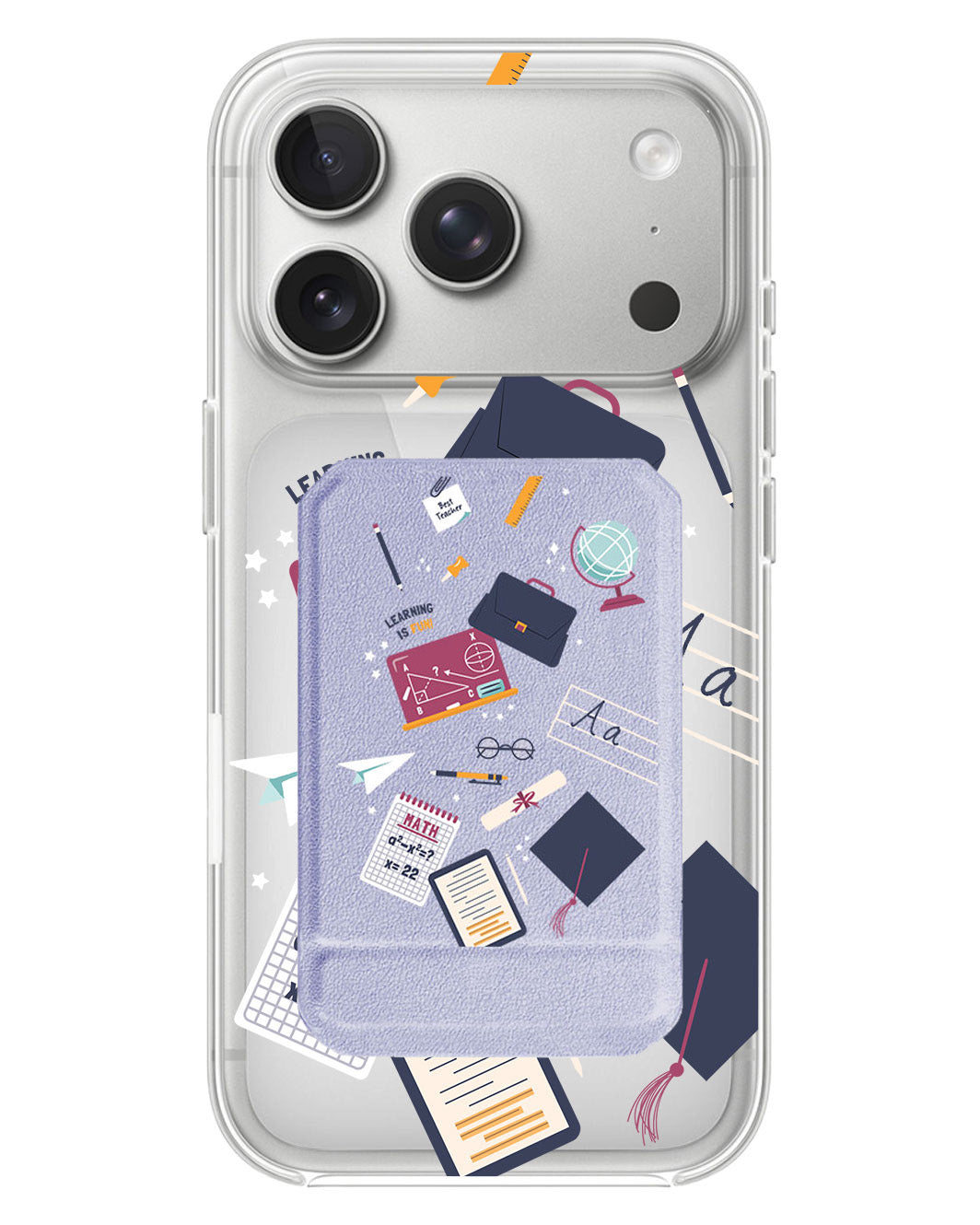 iPhone Magnetic Multifold Wallet - Teacher