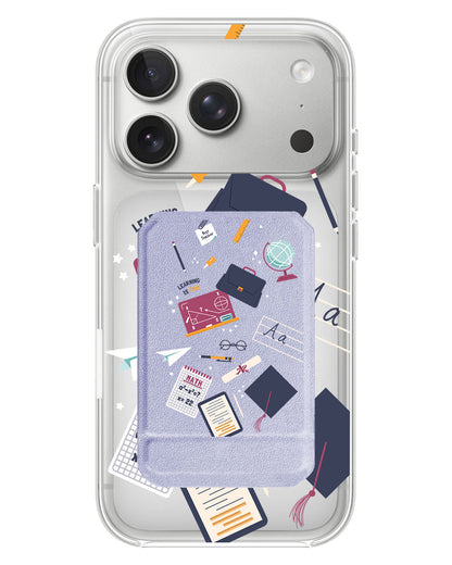 iPhone Magnetic Multifold Wallet - Teacher