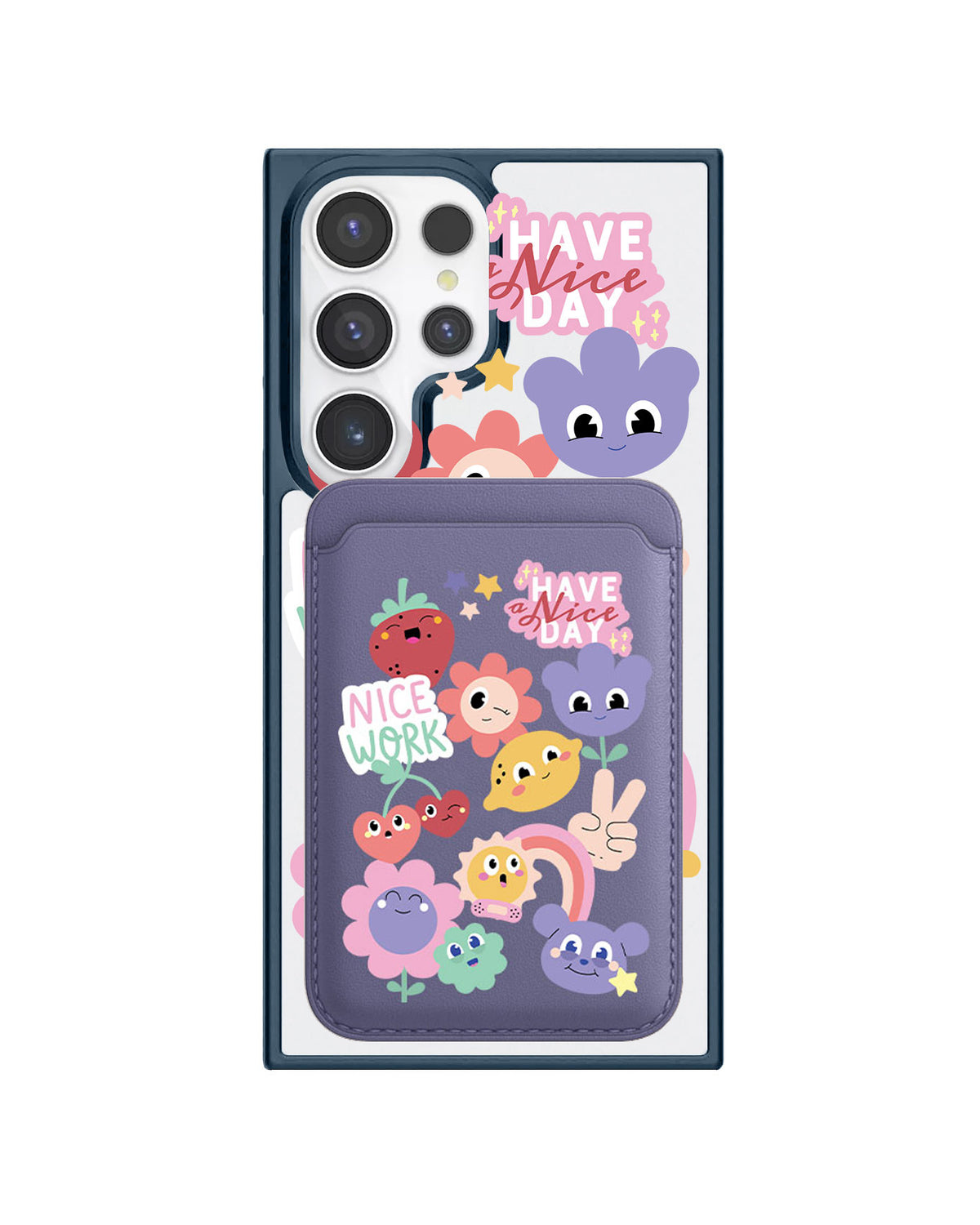 Android Magnetic Wallet Case - Garden Party