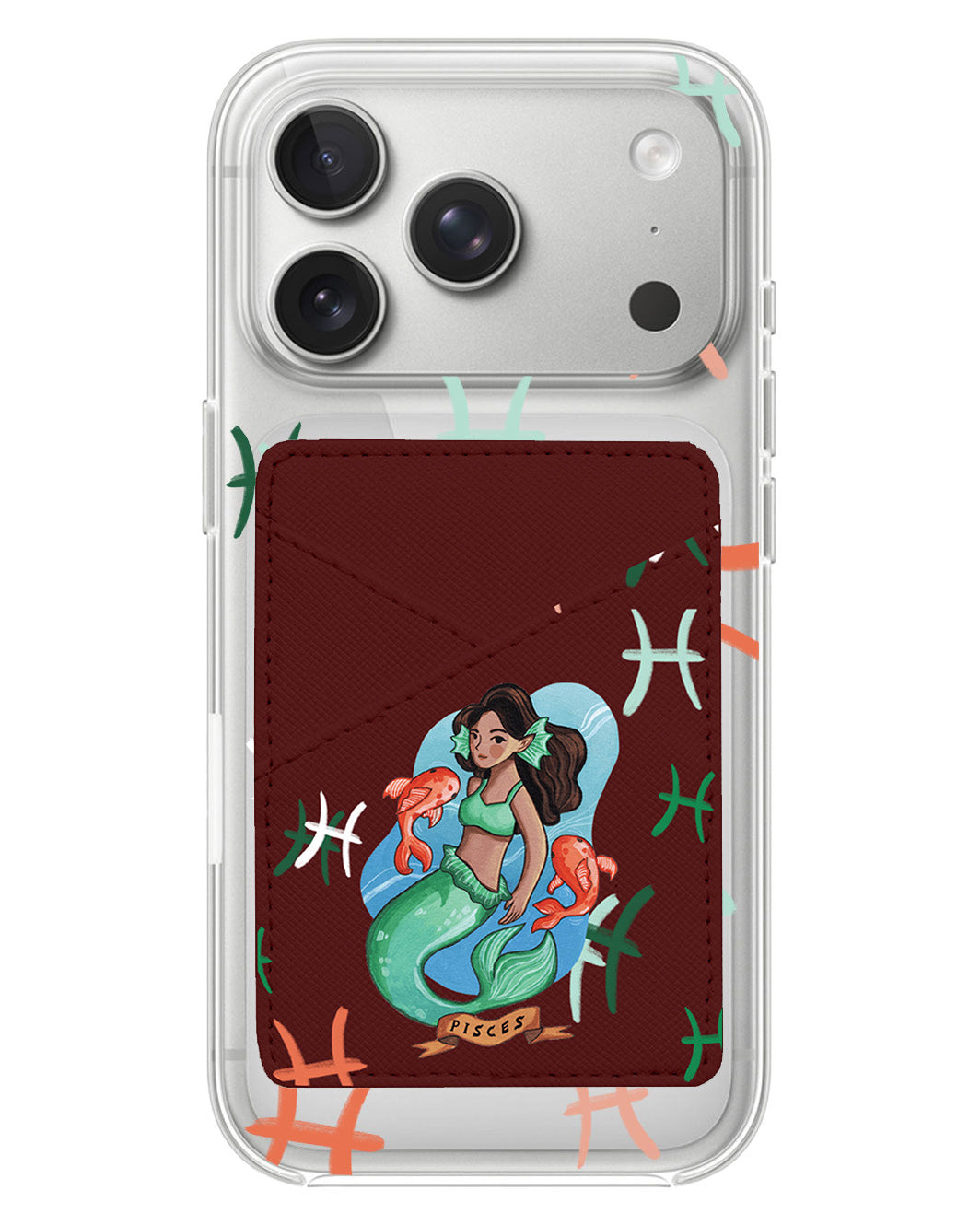 iPhone Phone Wallet Case - Pisces