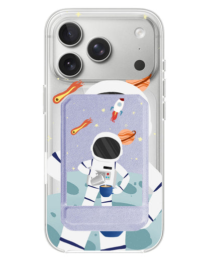 iPhone Magnetic Multifold Wallet - Baristronaut