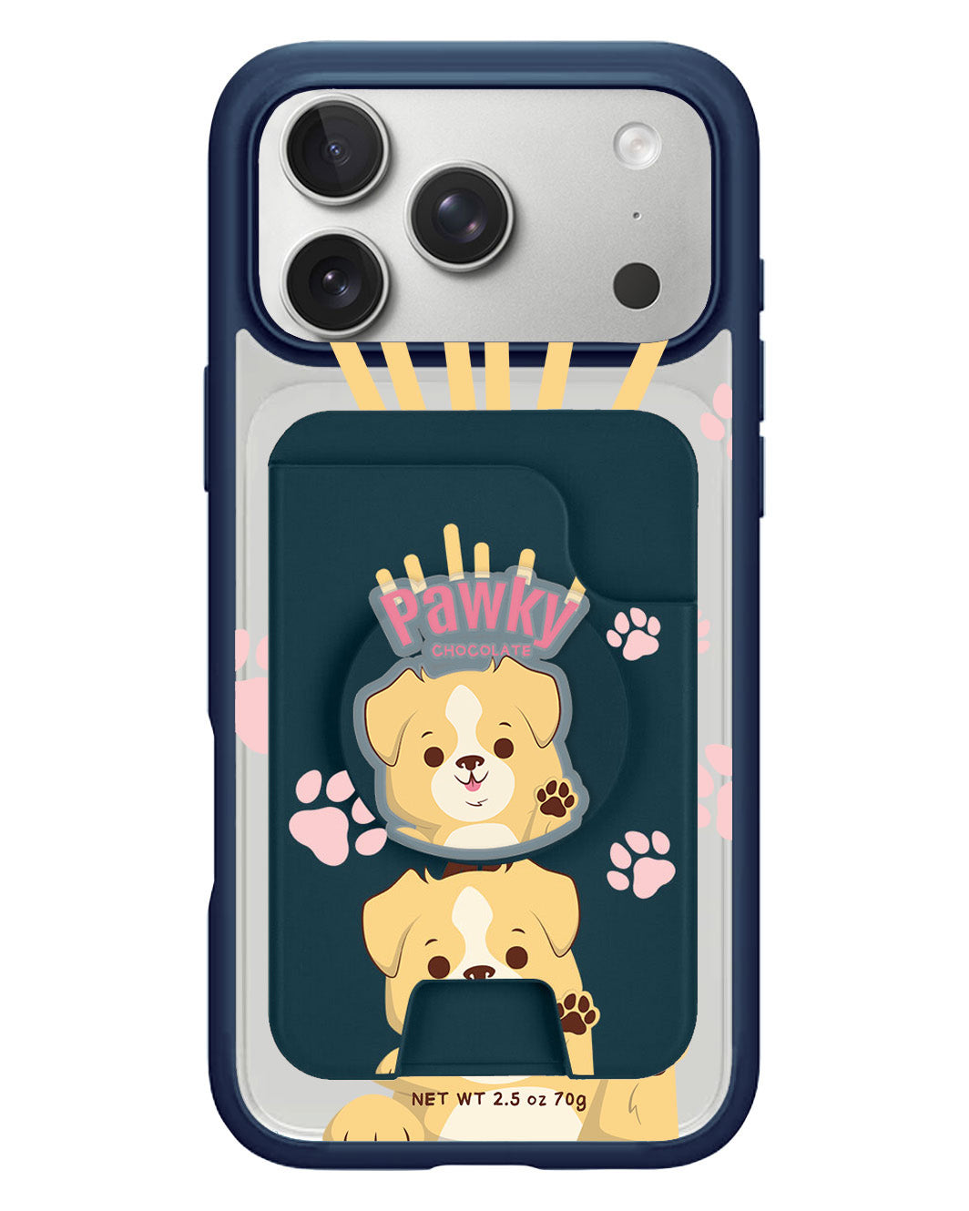 iPhone Magpop Wallet - Pawky Dog
