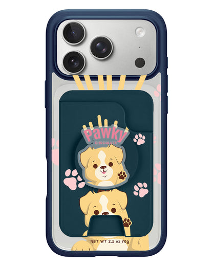 iPhone Magpop Wallet - Pawky Dog
