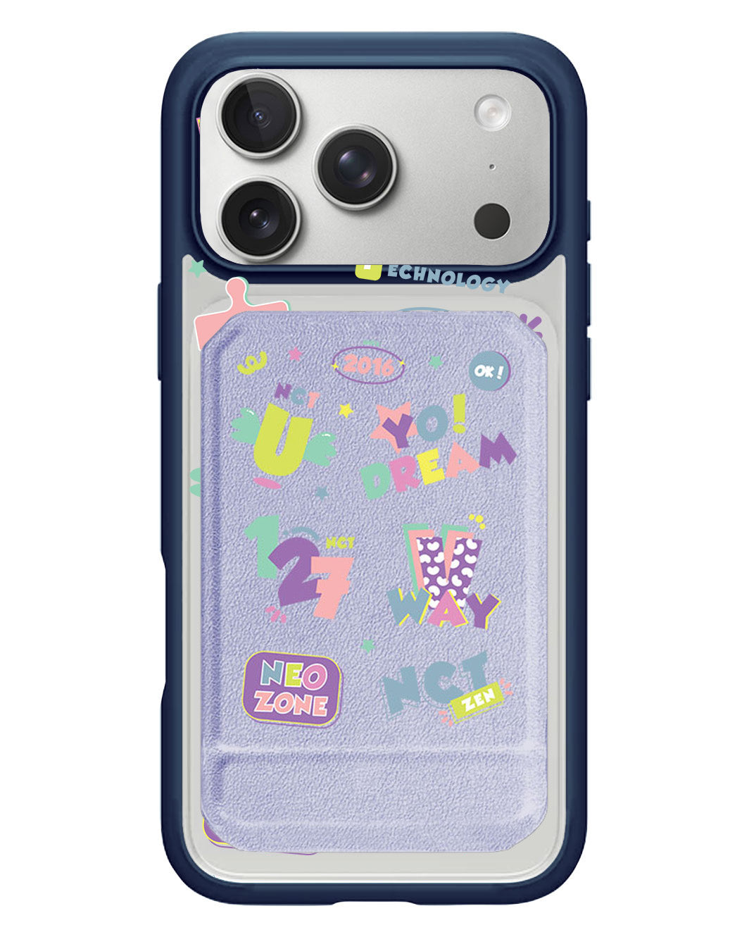 iPhone Magnetic Multifold Wallet - NCT Sticker Pack
