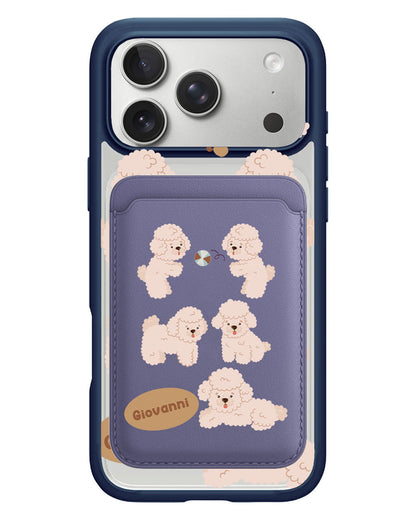 iPhone Magnetic Wallet Case - Poodle Squad 2.0