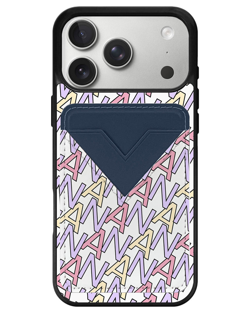 iPhone Avant Wallet Case - Initial Monogram 5.0