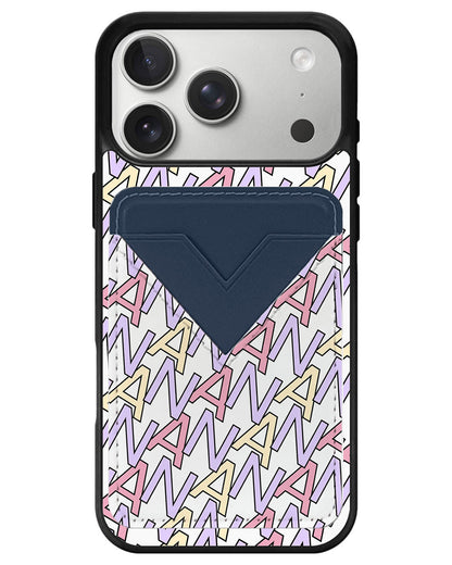 iPhone Avant Wallet Case - Initial Monogram 5.0