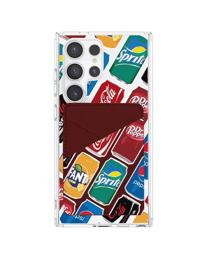 Android Phone Wallet Case - Soda