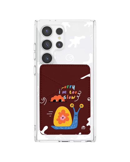 Android Phone Wallet Case - Sorry Being Slow