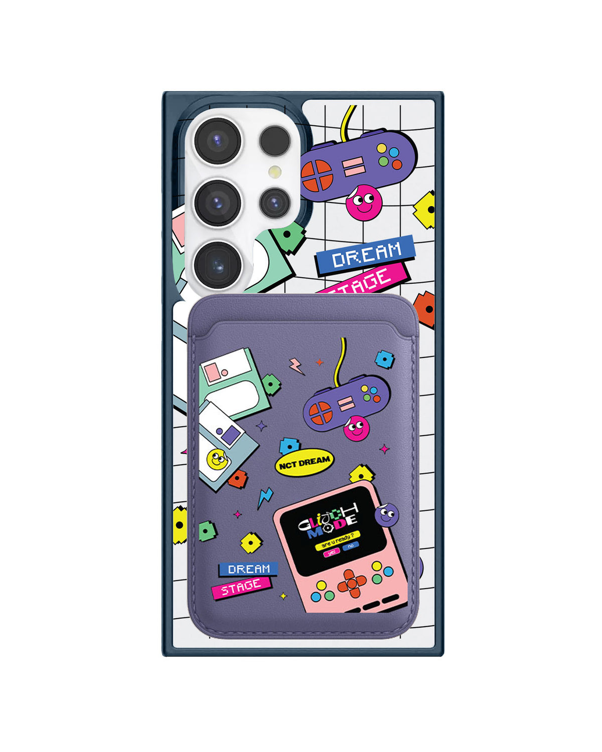 Android Magnetic Wallet Case - NCT Glitch Mode