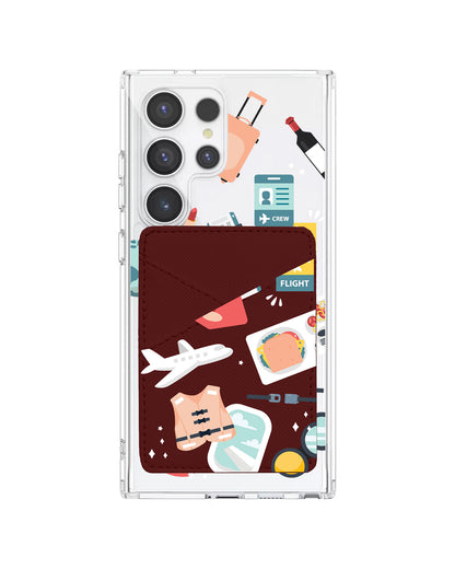 Android Phone Wallet Case - Stewardess