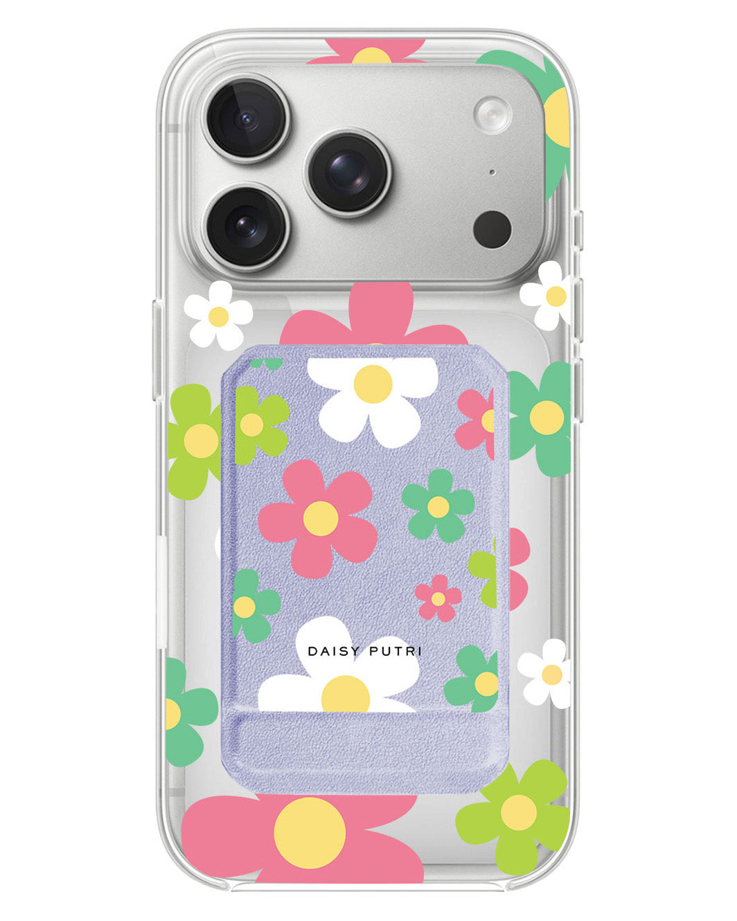 iPhone Magnetic Multifold Wallet - Daisy Wild