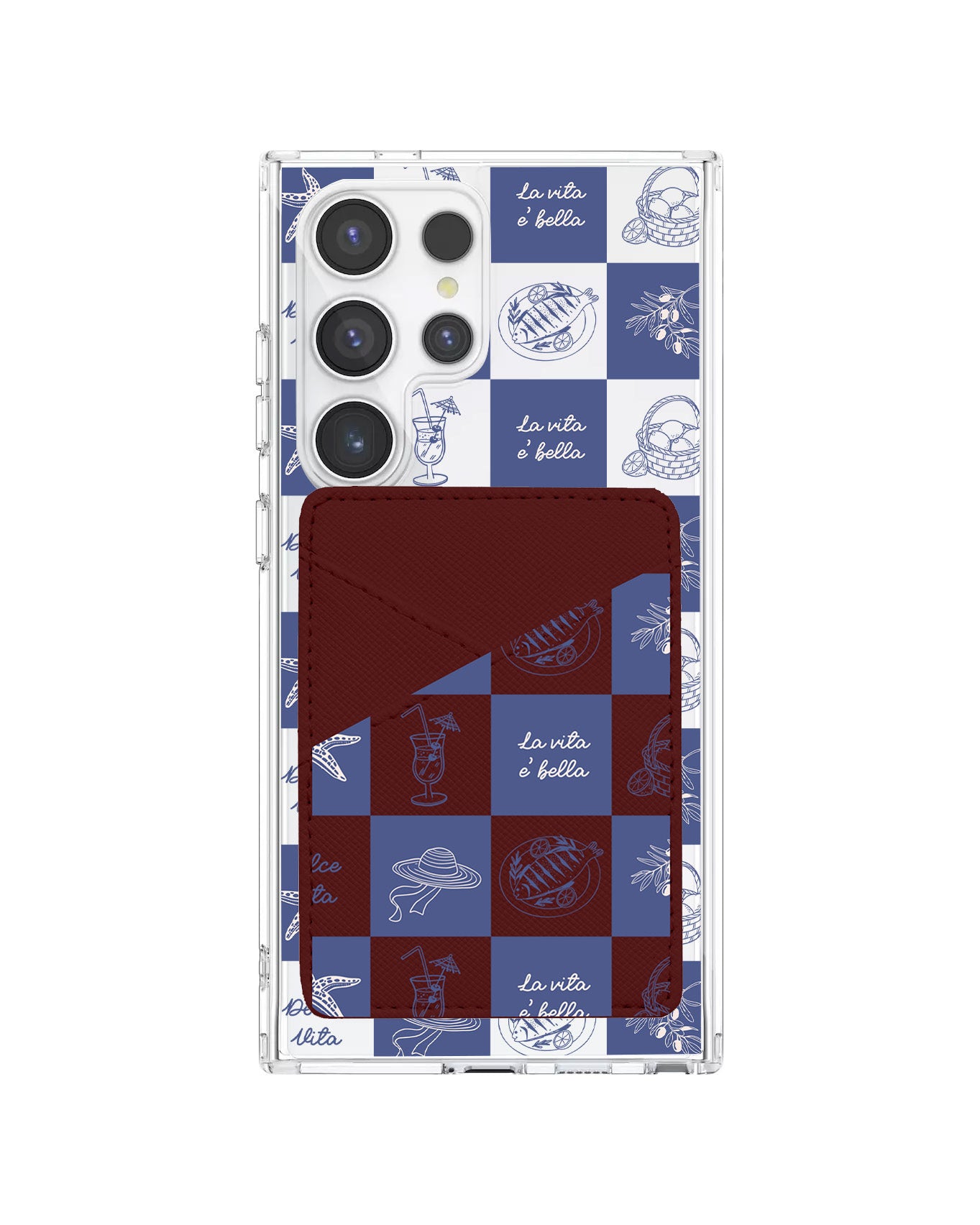 Android Phone Wallet Case - Dolce Vita