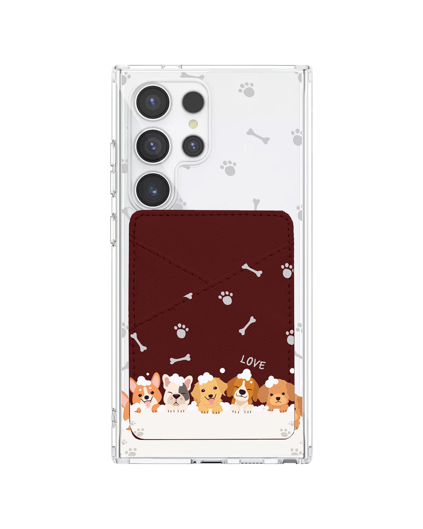 Android Phone Wallet Case - Ruff Family 2.0
