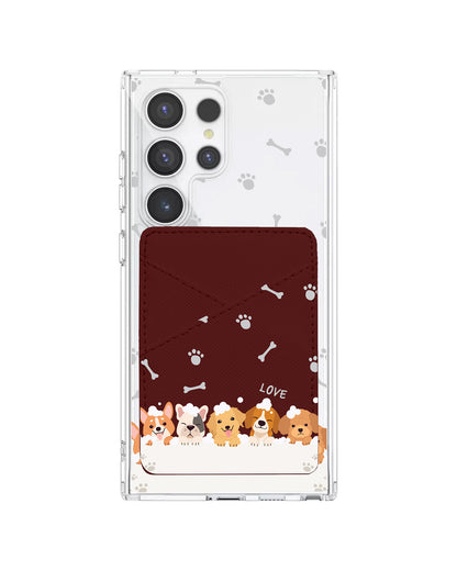 Android Phone Wallet Case - Ruff Family 2.0