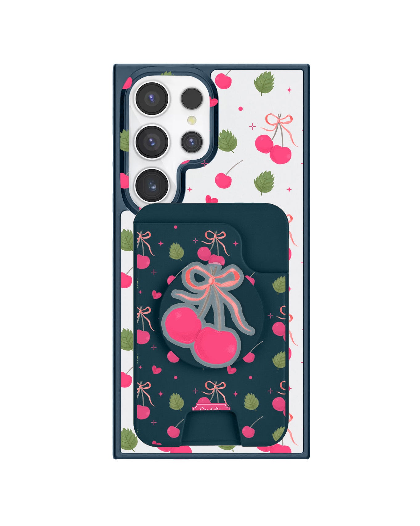 Android Magpop Wallet - Coquette Cherry