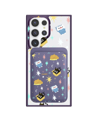 Android Magnetic Wallet Case - Nightover