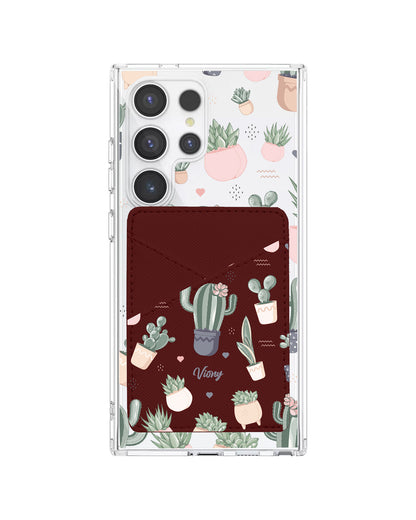 Android Phone Wallet Case - Cactus 2.0
