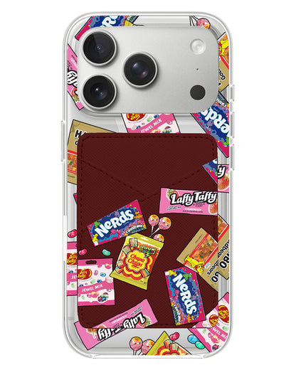iPhone Phone Wallet Case - Sweets And Gummies