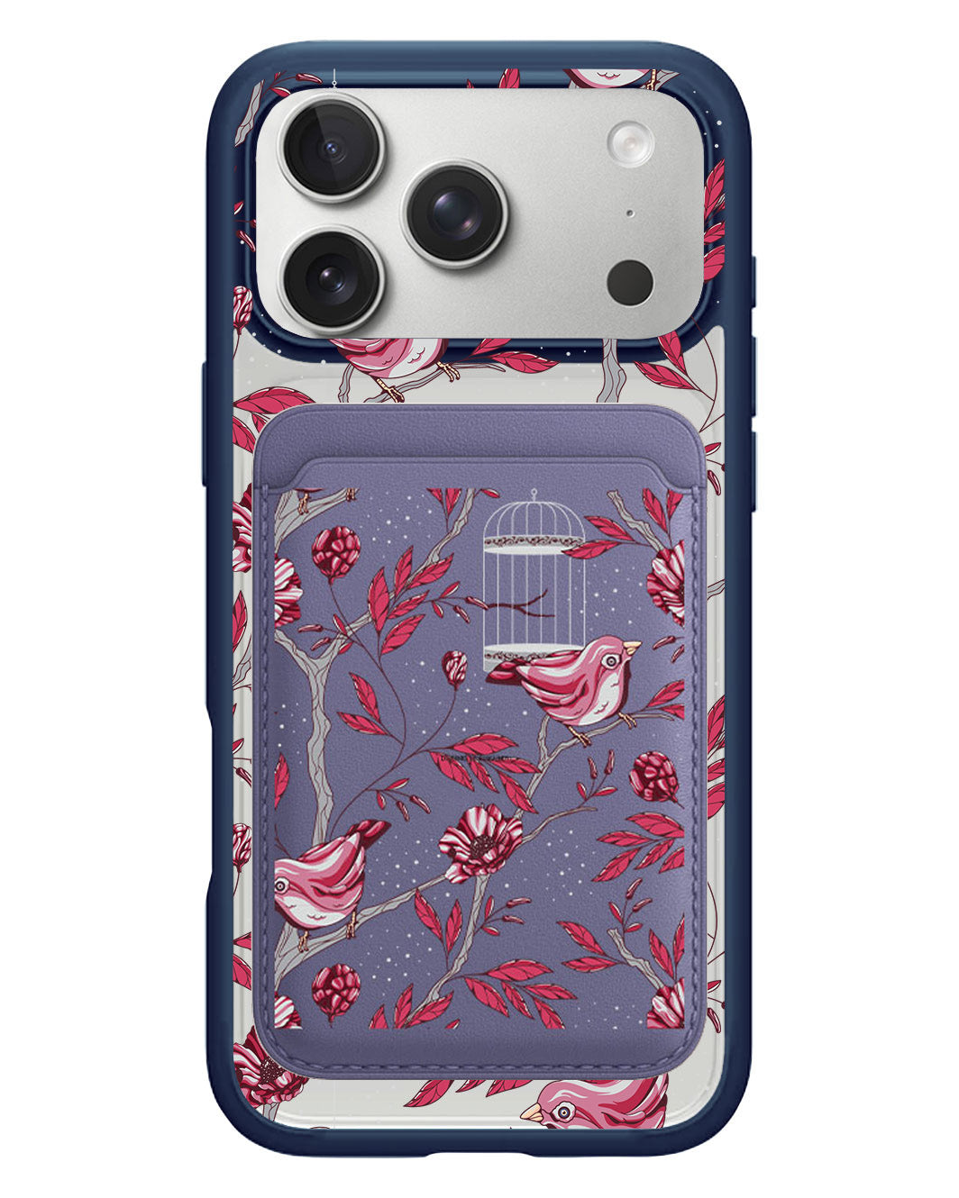 iPhone Magnetic Wallet Case - Lovebird 11.0