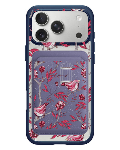 iPhone Magnetic Wallet Case - Lovebird 11.0
