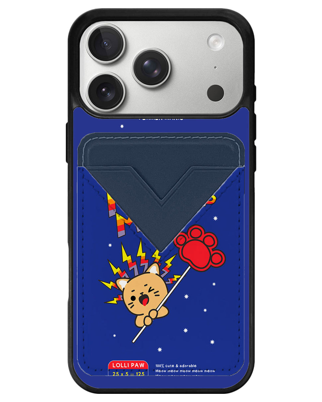 iPhone Avant Wallet Case - Meow pop 2.0