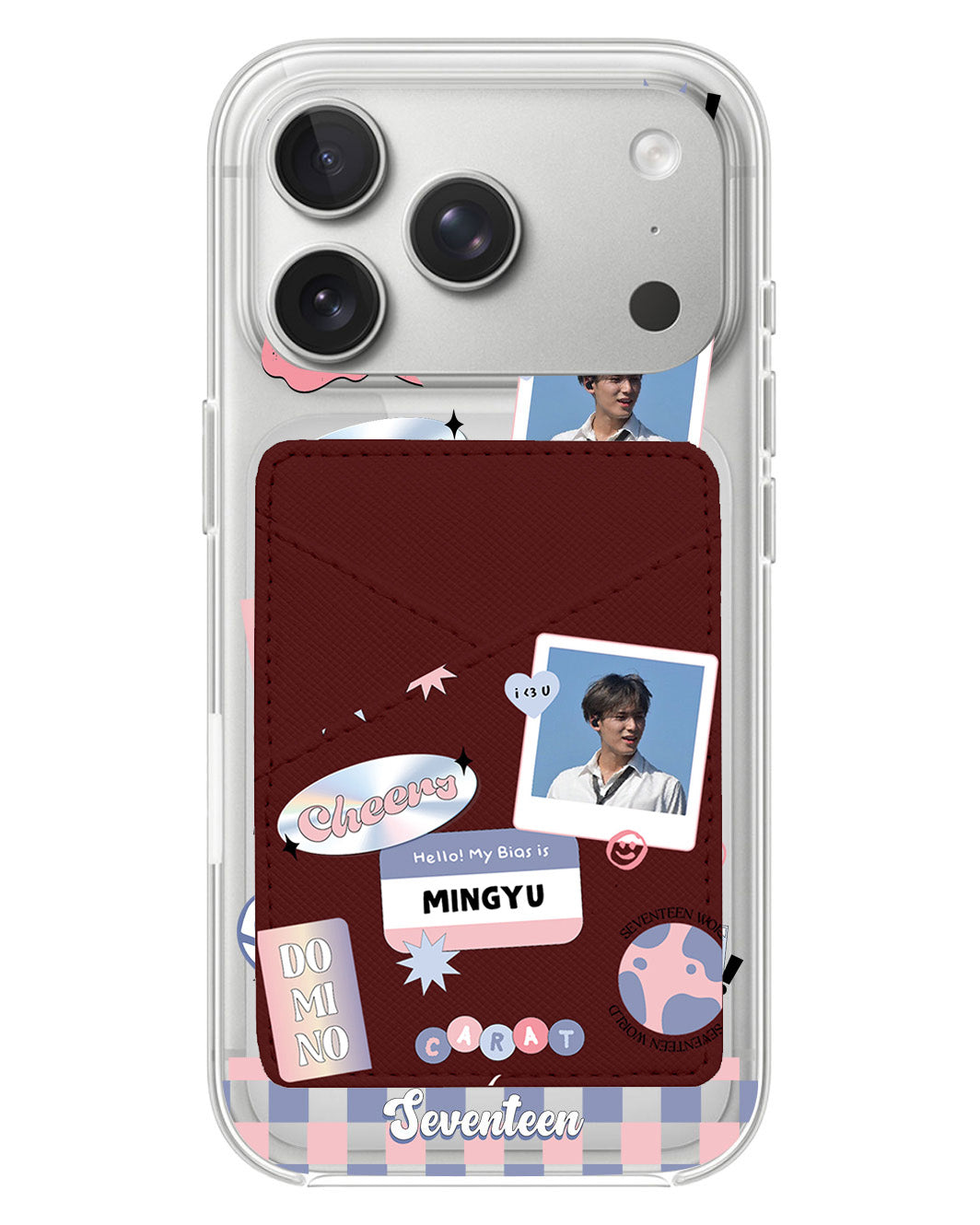iPhone Phone Wallet Case - Seventeen World