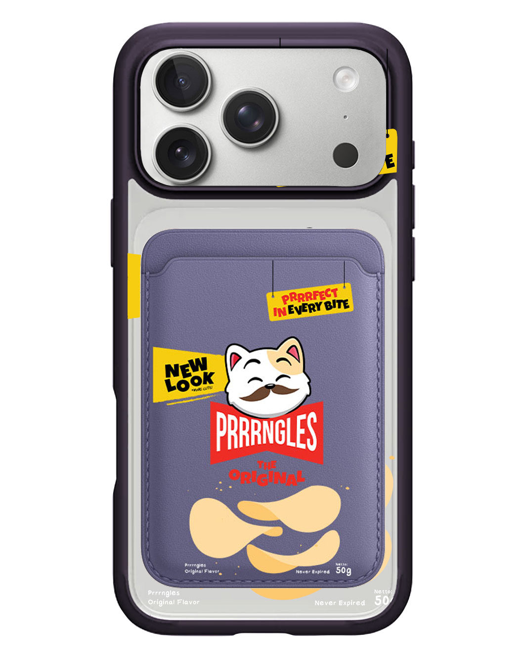 iPhone Magnetic Wallet Case - Prrrngles
