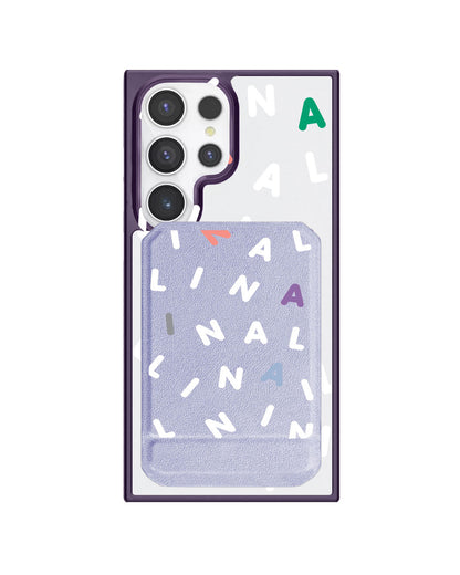Android Magnetic Multifold Wallet - Monogram 2.0 Putih