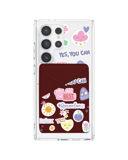 Android Phone Wallet Case - You Are The Best 2.0