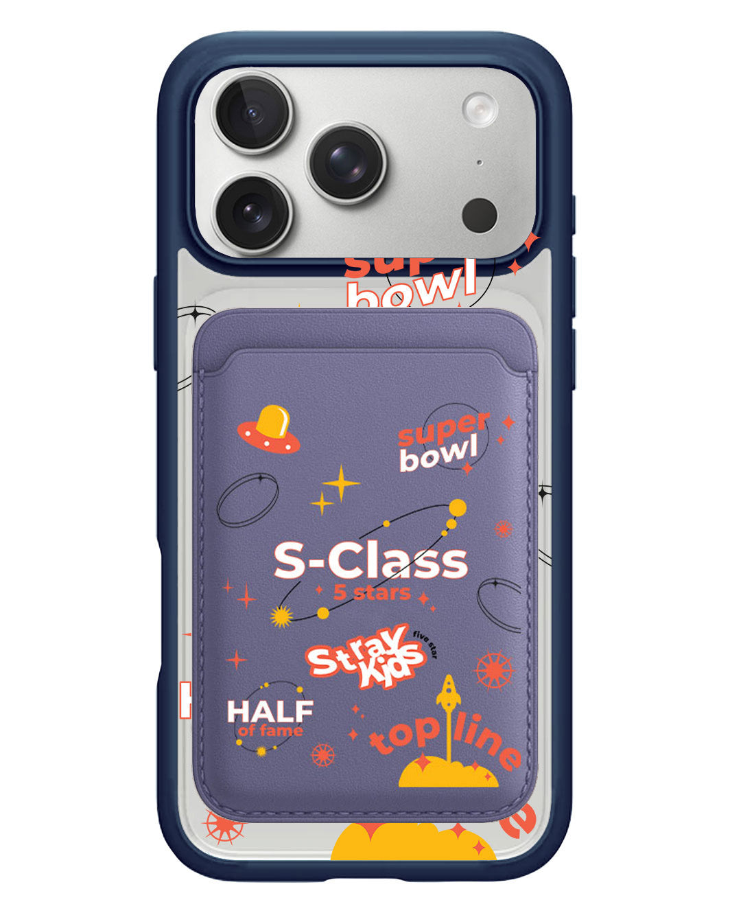 iPhone Magnetic Wallet Case - Stray Kids 5stars
