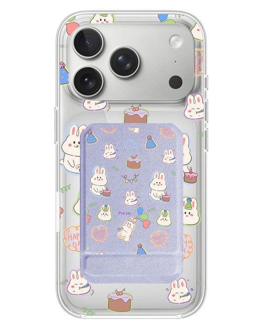 iPhone Magnetic Multifold Wallet - Fun Party