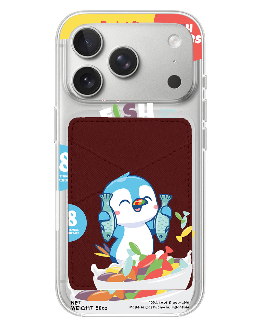 iPhone Phone Wallet Case - Fish Lovers