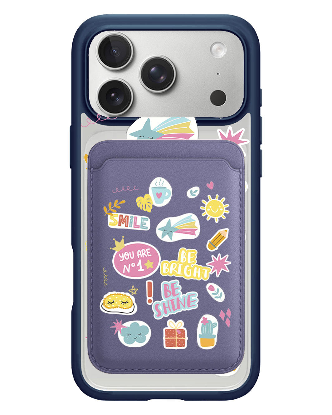 iPhone Magnetic Wallet Case - Self Love Sticker Pack 3.0