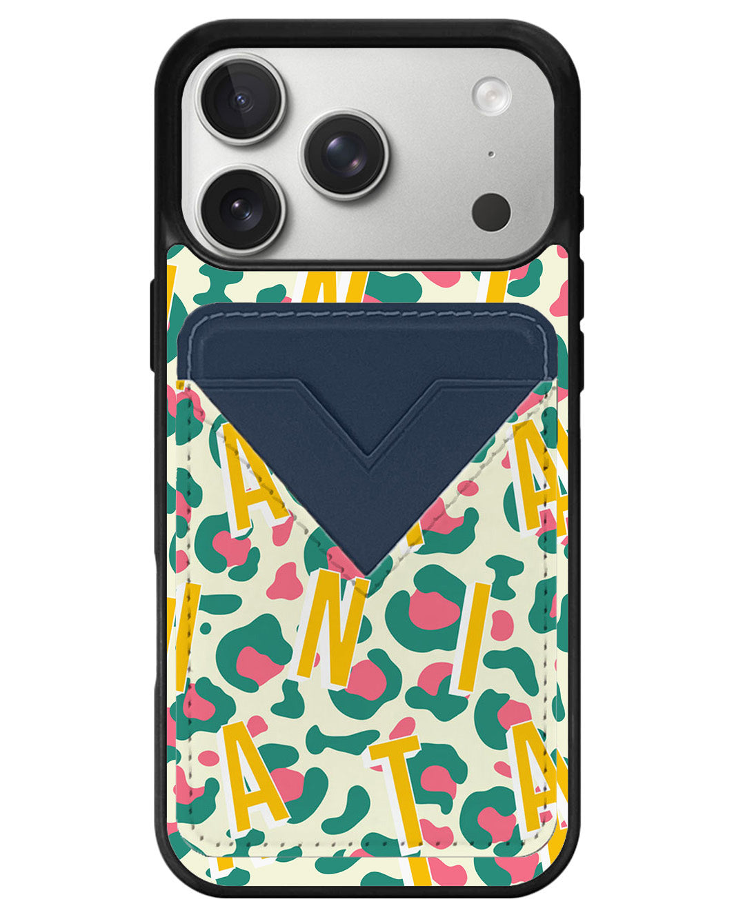 iPhone Avant Wallet Case - Leopard Monogram 4.0
