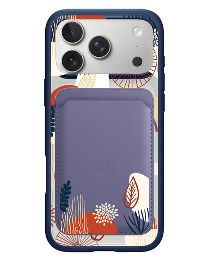 iPhone Magnetic Wallet Case - Abstract 2.0