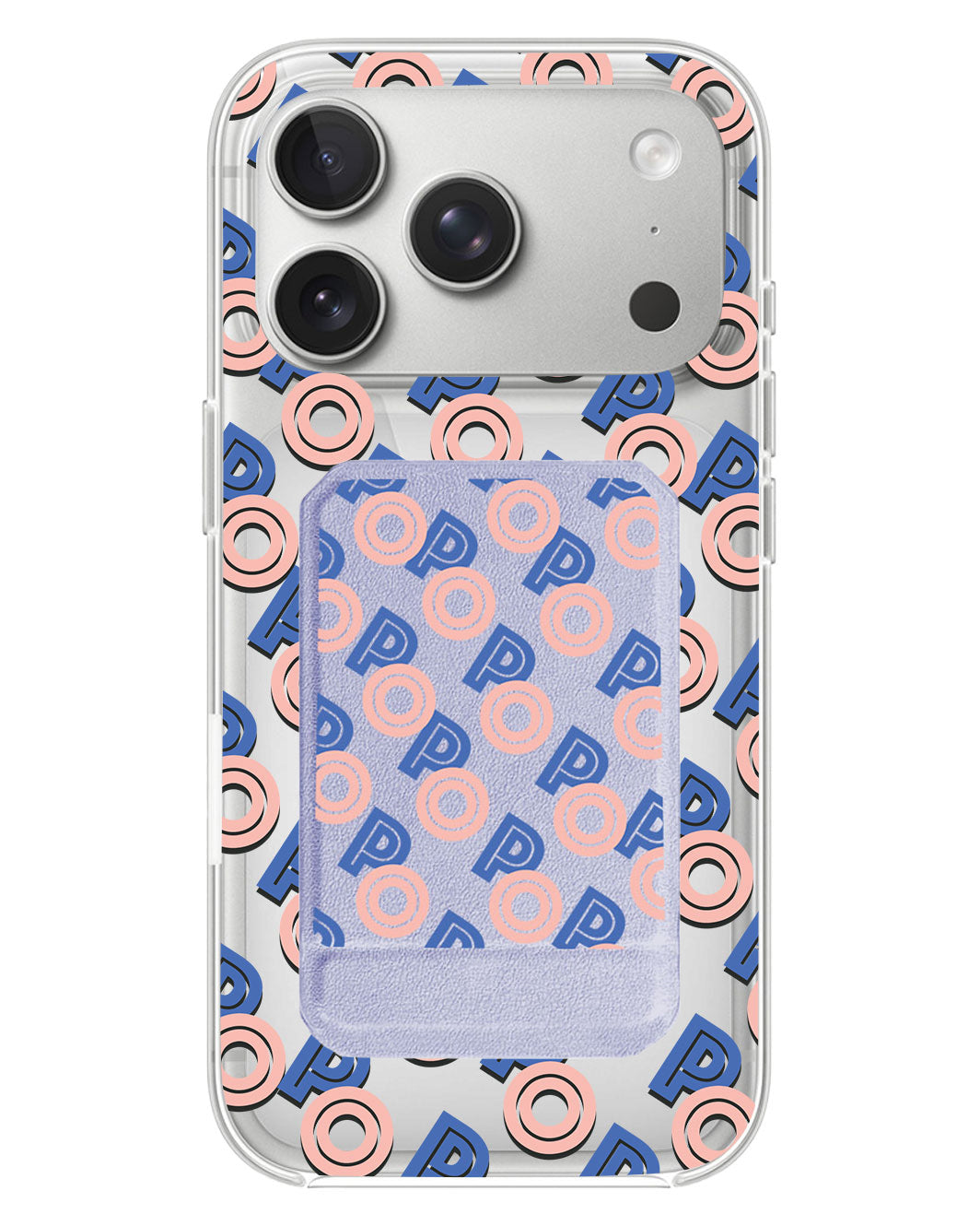 iPhone Magnetic Multifold Wallet - Initial Monogram 1.0