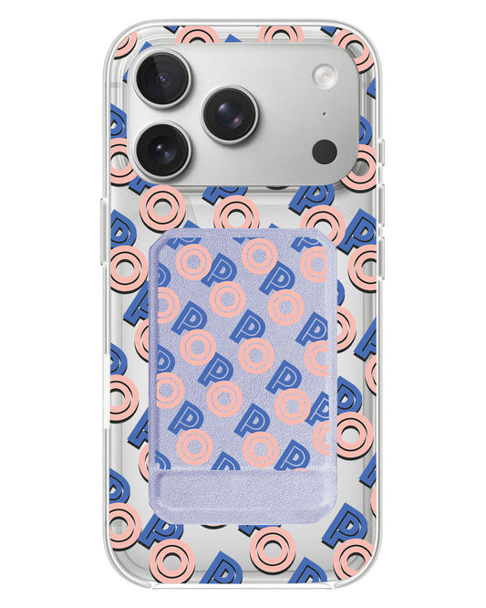 iPhone Magnetic Multifold Wallet - Initial Monogram 1.0