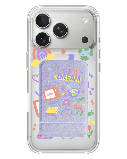 iPhone Magnetic Multifold Wallet - Hello Future