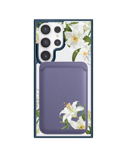 Android Magnetic Wallet Case - May Lily Of The Valley