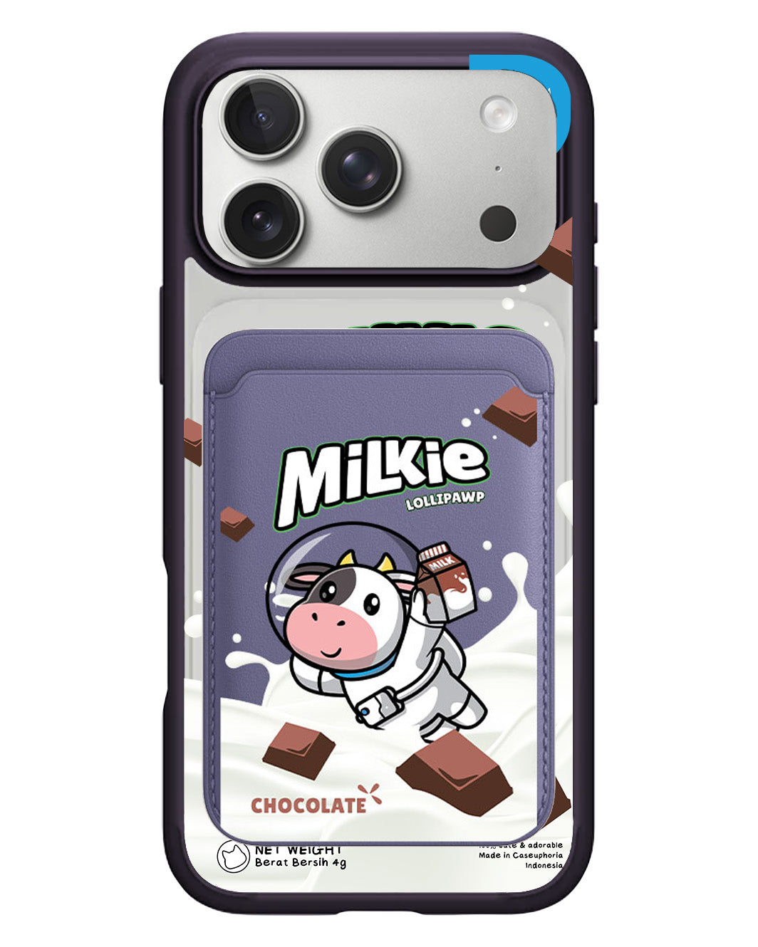 iPhone Magnetic Wallet Case - Milkie