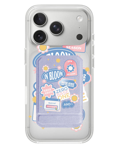 iPhone Magnetic Multifold Wallet - Zerobaseone Song Sticker Pack