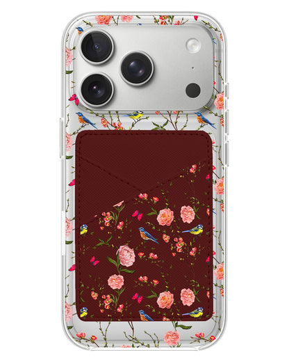 iPhone Phone Wallet Case - Flora Gardenia
