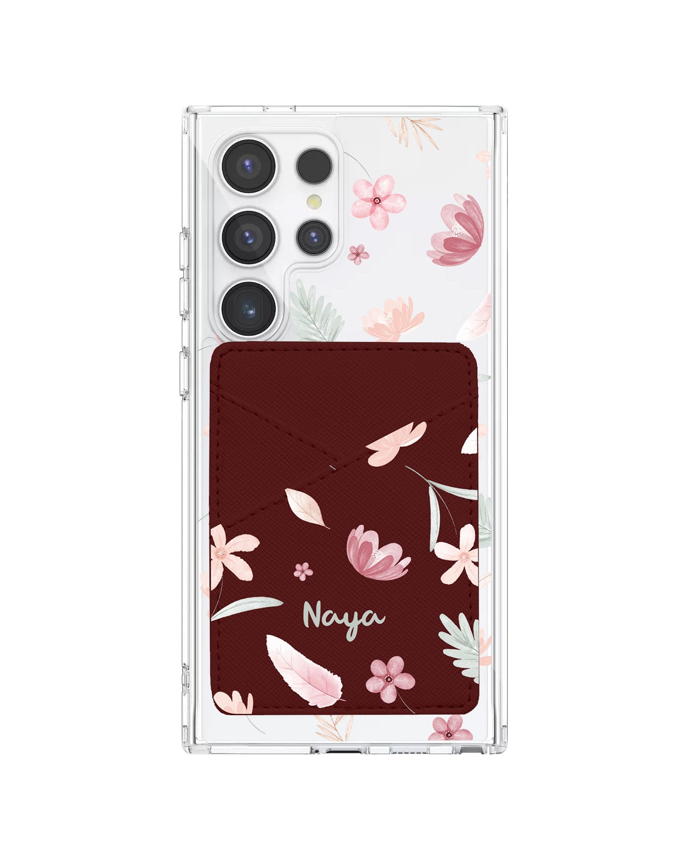 Android Phone Wallet Case - Wild Flower