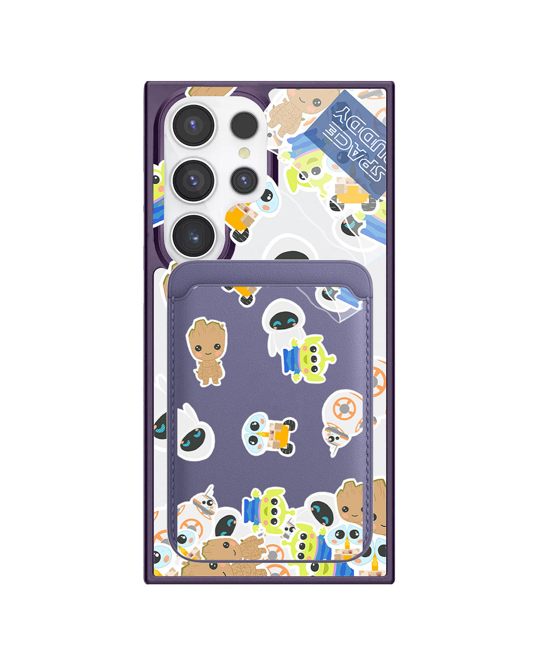 Android Magnetic Wallet Case - Buddy Space
