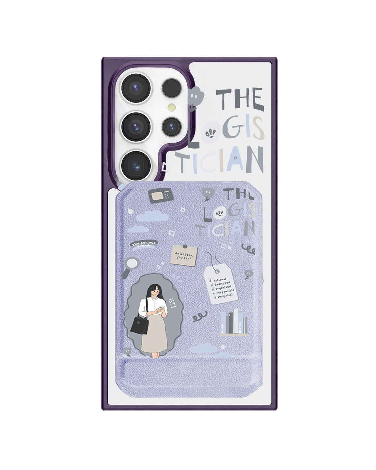 Android Magnetic Multifold Wallet - ISTJ