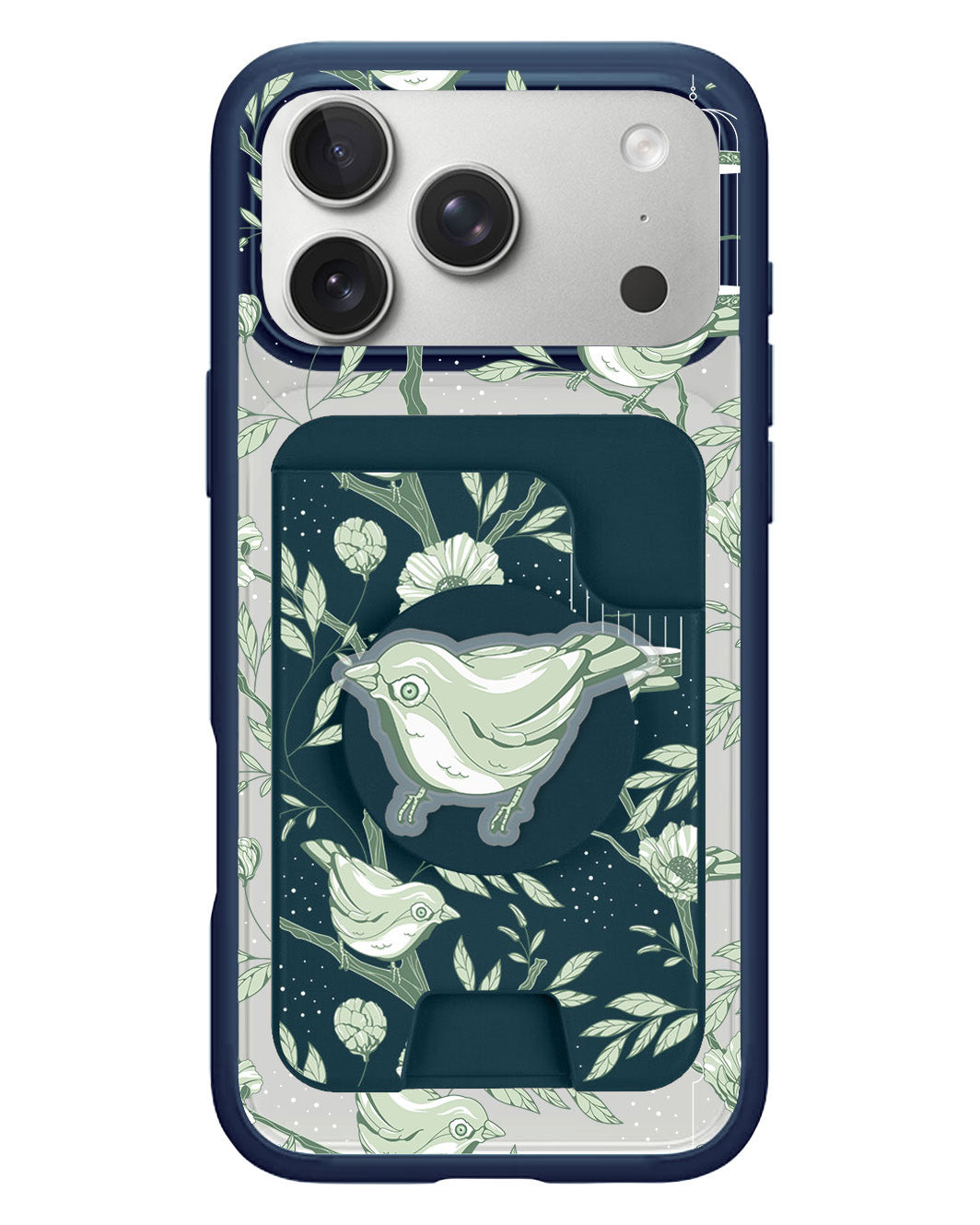 iPhone Magpop Wallet - Lovebird Monochrome 4.0