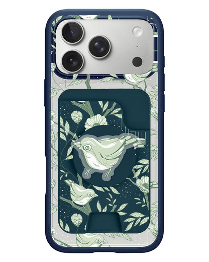 iPhone Magpop Wallet - Lovebird Monochrome 4.0